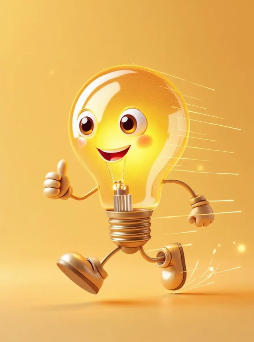 Lumik — maskot LUMA Creative