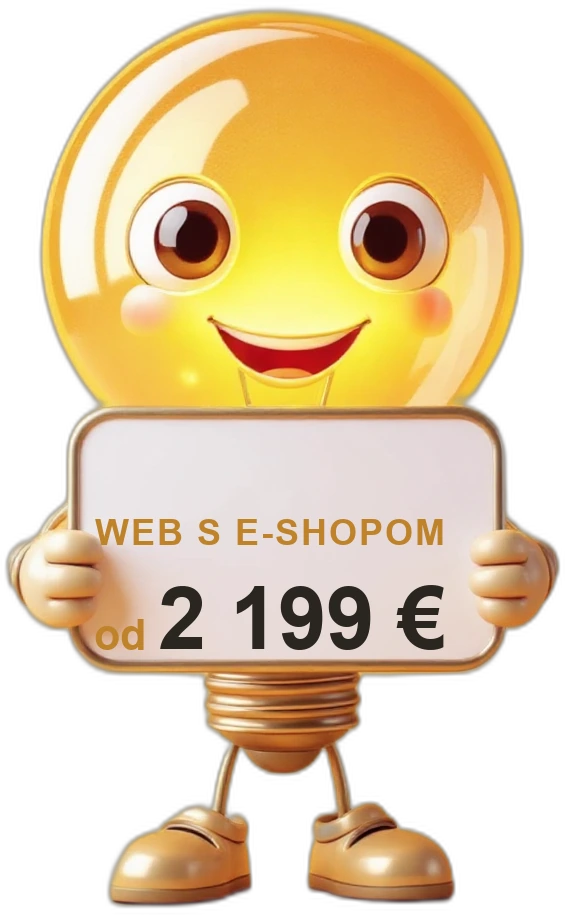 Web s e-shopom — od 2 199 €