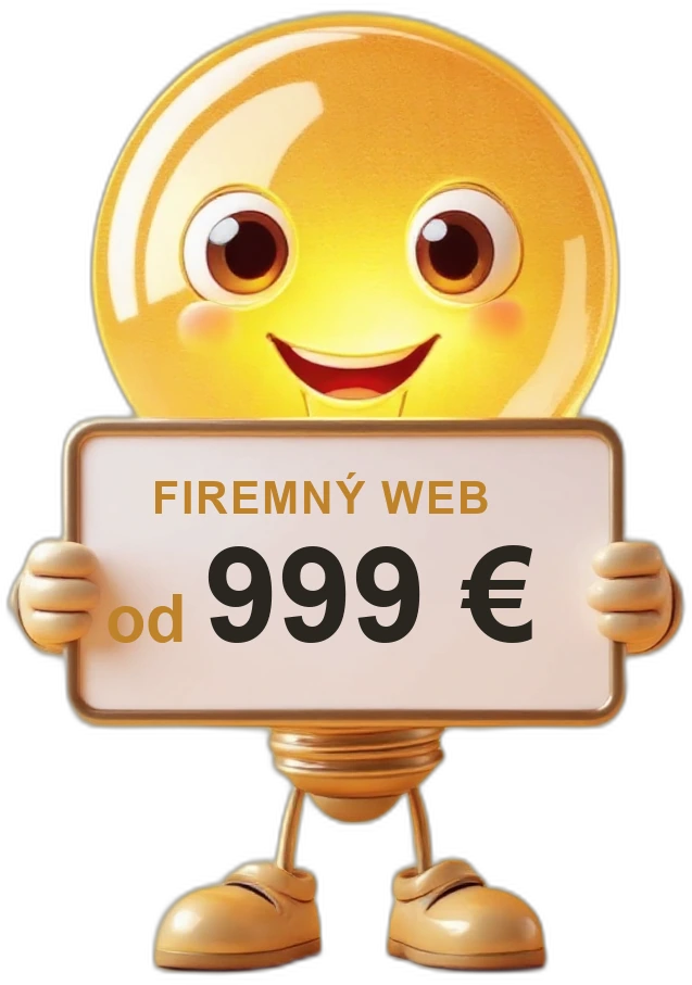 Firemný web — od 999 €